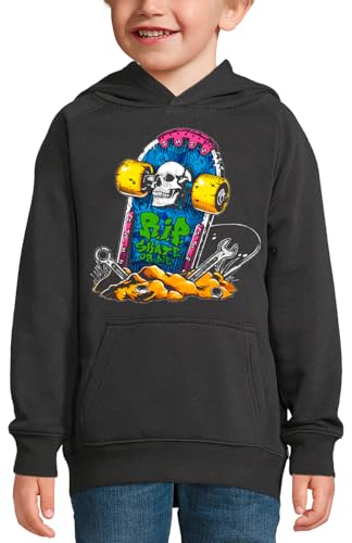 Sweat à capuche RIP Skate Or Die pour enfant fan de planche de skateboard