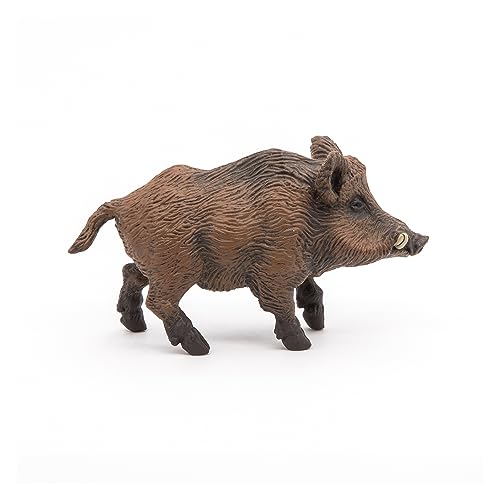 Papo 53011 WILDTIERE DER WELT Wildschwein, Mehrfarben, 1 Stück