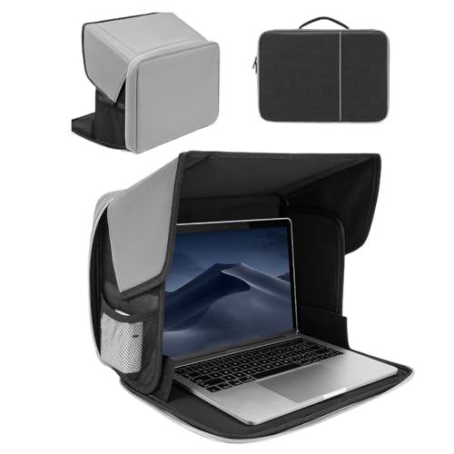 Écran pare-soleil pour PC en extérieur anti-surchauffe et anti-reflet de plage