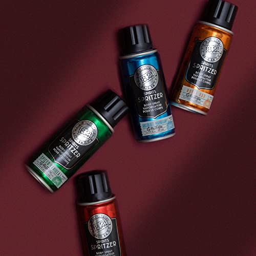 18.21 Man Made Men’s Spirits Spritzer Absolute Mahogany, 3.4 Oz. - Long-Lasting All Over Body Spray With Masculine Aromatics - Gifts For Him #TOP6