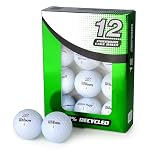 Second Chance Recycled Lake Golf Balls, Used - 12 Pack - Grade A for Wilson Golf Balls