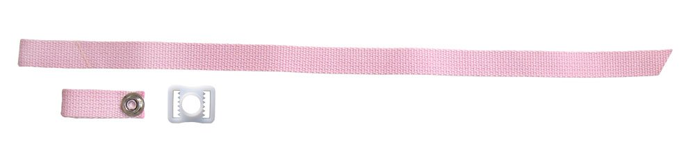 A&R Sports Hockey Chin Strap (3-Piece), Pink