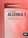 Holt McDougal Larson Algebra 1: Practice Workbook
