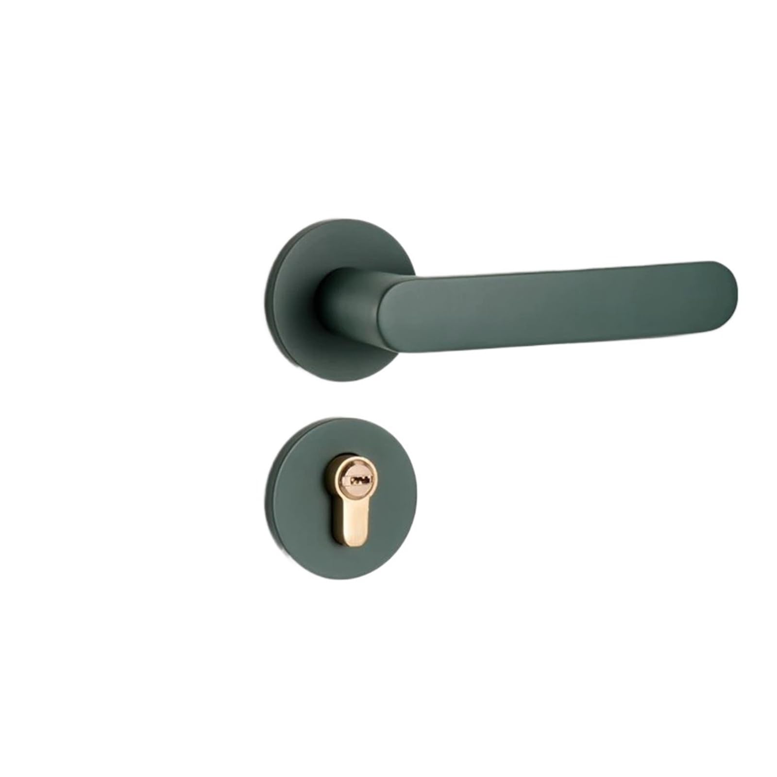 BSAXITHZB Color Silent Split Door Lock Mechanical(Dark Green)
