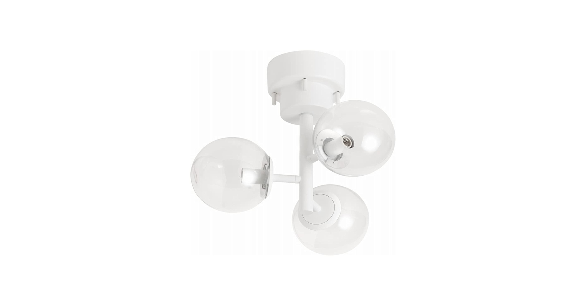 Amazon.co.jp : 003365 TINY GLASS CEILING LIGHT 3 (White