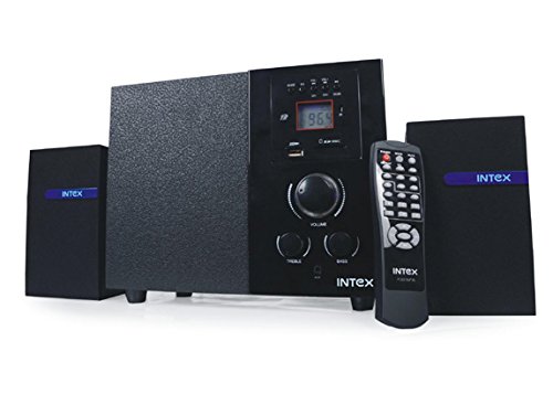 Intex IT-222 SUF 2.1 Channel Multimedia Speakers (Black) : Amazon.in ...