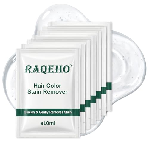RAQEHO 30Pack Hair Color Remover - Individually Wrapped Color Stain