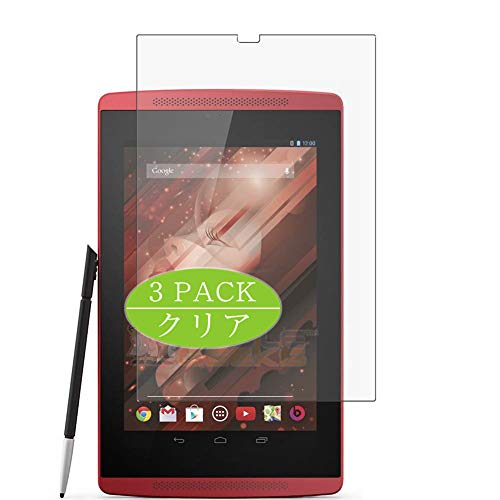 Vaxson Lot de 3 films protecteurs d'écran compatibles avec HP Slate 7 Beats Special Edition Slate7, HD Film protecteur [Pas en verre trempé] Film de protection flexible