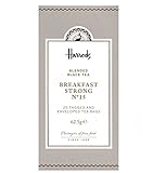 Harrods London. No 15, Breakfast Strong 25 Enveloped Tea Bags 62.5g (1 Pack) NEW RANGE Seller Product Id HBL8 - USA Stock