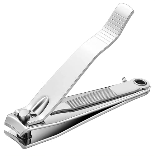 1 Pack Ultra Big Wide Jaw Opening Nail Clippers Set Toenail Clippers for Thick Nails Cutter for Ingrown Manicure Pedicure Men & Women