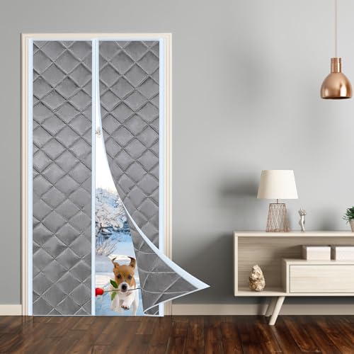 Isolant thermique de porte coupe-vent contre les courants d'air
