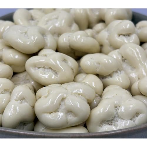 NULTHY 500g - Nueces Bañadas en Chocolate Blanco, Snack Gourmet Cremoso, Frutos Secos Premium, Postre y Aperitivo