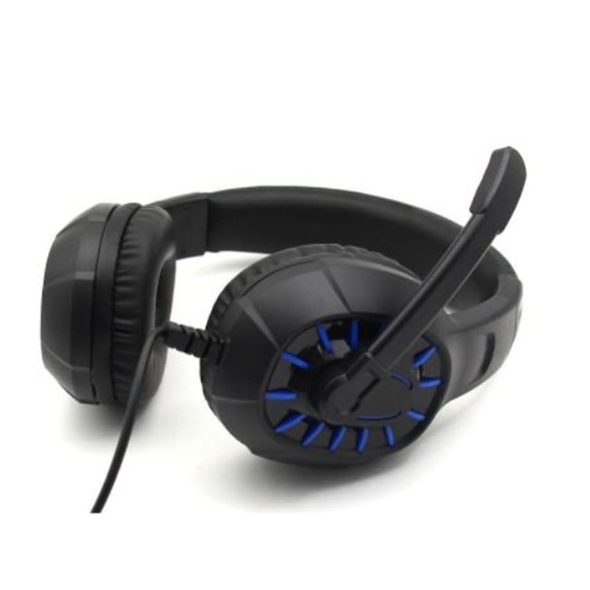 WatioWaveKomc C501 Gaming Headset in Red - Ideal for a Total Immersion in Your Games - Comfortable Design and Surround Sound - Increase Your Gaming Experience