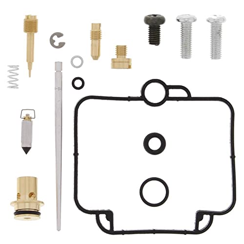 All Balls Racing 26-1371 Carburetor Rebuild Kit Compatible with/Replacement For Yamaha Yfm600 Grizzly 1998-2000