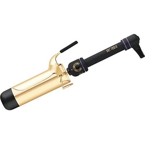 Hot Tools Spring Hair Curling Iron 24K Gold 1-1/4 Inch Model HT1110