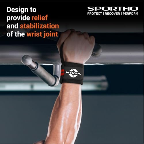 Nivia 11041 Cotton Thumb Wrist Support