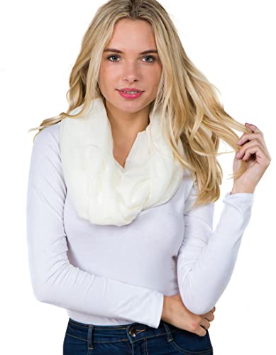Scarf& Solid Color Infinity Lightweight Wrap Loop For Women & Men2