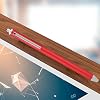 Portable, Compact High Sensitivity Digital Pen, Universal for Tab//Smartphones and Tablet(Red)