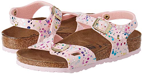 Birkenstock Sandales Rio Microfibre Confetti Rose