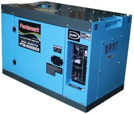 Pentamark PTM 9500DGS Air-Cooled Silent Diesel Generator – 8kW Power Output