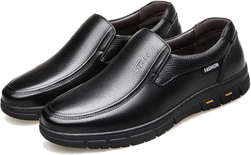 Men's Leather Loafers, Comfortable Slip on Shoes, Office Formal Shoes, Casual Men's Shoes, Round Toe Loafers4