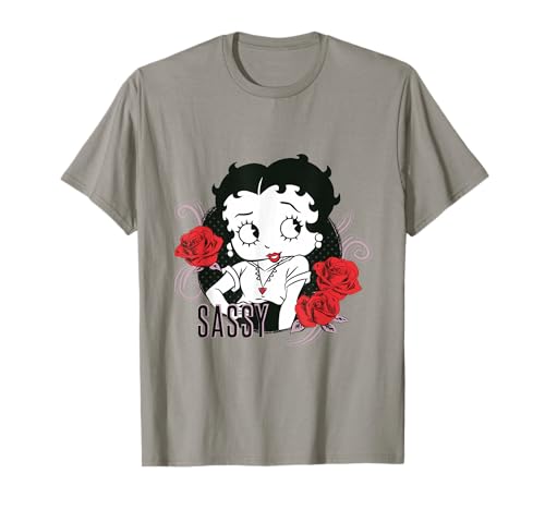 Betty Boop Sassy Roses T-Shirt