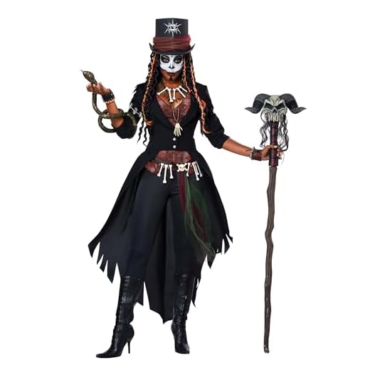 California Costumes Voodoo Magic Adult Costume