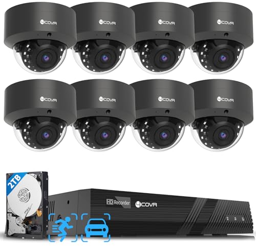 4COVR 8 Camera Security System with NVR