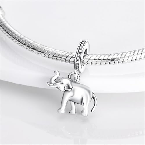 HONGRUI 925 Sterling Silver Charm for Women Bracelets and Necklace Fashion Bead Charms Clearance for Mother Daughter Sisters Friends Jewelry Gift3