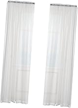 HOMSFOU 1Pc Cortinas De Tule Cortinas De Janela Cortinas Transparentes Cortina De Gaze Cortinas Transparentes Tule Cortinas Finas Cortinas De Janela Europeias E Americanas Cortinas De