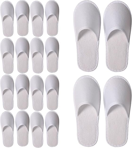 [GOOYES] 【50足セット】 使い捨てスリッパ 客室 民宿 アメニティ 来客用 ホテル旅館用 厚手ソフト不織布 上質感 室内用