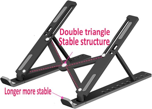 Base ajustable para laptop QBerry de 10 a 17.5 pulgadas miniatura 3