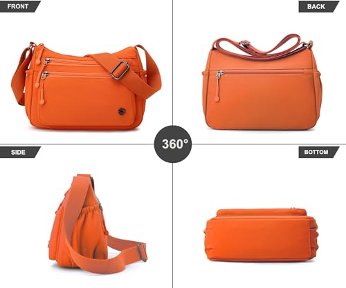 Image of Pealwel Casual Crossbody Bag with Anti Theft Pocket - Women Lightweight Water-Resistant Purse Bag