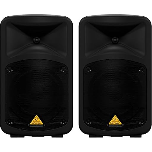 Behringer EUROPORT EPS500MP3 Sistema de megafonía portátil ultracompacto de 500 vatios y 8 Canales con Reproductor de MP3, reverberación y opción inalámbrica | Ya disponible en tu tienda friki favorita! En mundofriki.es!