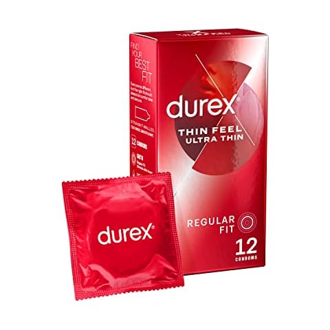 Durex Thin Feel Ultra Thin Condoms 12 Pack Cover