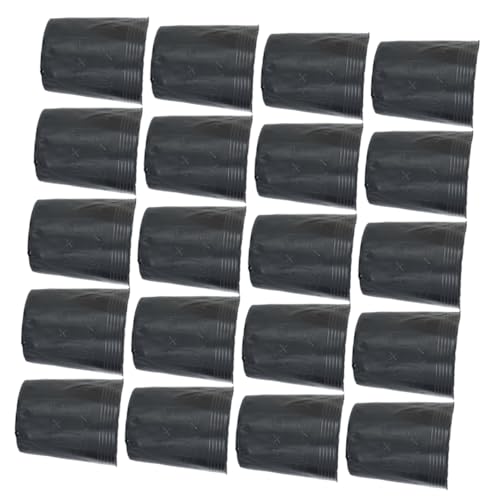 CIYODO 300 Pezzi Vasi da Vivai in Plastica Compostabili Ciotole Nutrienti per Piante da Interno Leggeri e Resistenti con Drenanti per Semine e Talee in Giardino