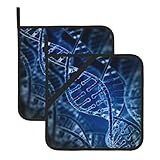 🔥Fácil de limpiar: las manoplas para horno y el agarrador de cocina vienen con un práctico lazo para colgar, para cocinas más pequeñas. es fácil de guardar y colgar cerca del horno o la estufa. Tejido de poliéster, las capas interior y exterior están hechas de tejido impermeable, lo que facilita su limpieza. Lavar a mano o a máquina, secar a la sombra. utilice un detergente neutro suave para el detergente.