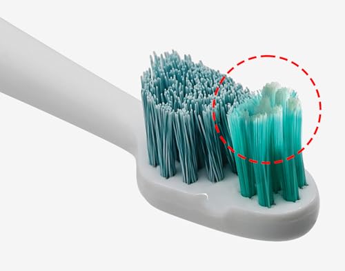 Image of TAO Clean Sonic Electric Toothbrush Replacement Heads (2-Pack) - Orthodontic Head - Replacement Heads for the TAO Clean Electric Toothbrush and Docking Station