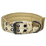 Talla M: la longitud total del collar es de 60cm, adecuado para perros con una longitud de cuello de 37 - 45cm.