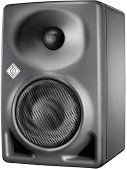 Neumann KH 80 DSP 4" Active 2-Way Studio Monitor (Gray, Pair) with (2) Isolation Pad, Medium Bundle