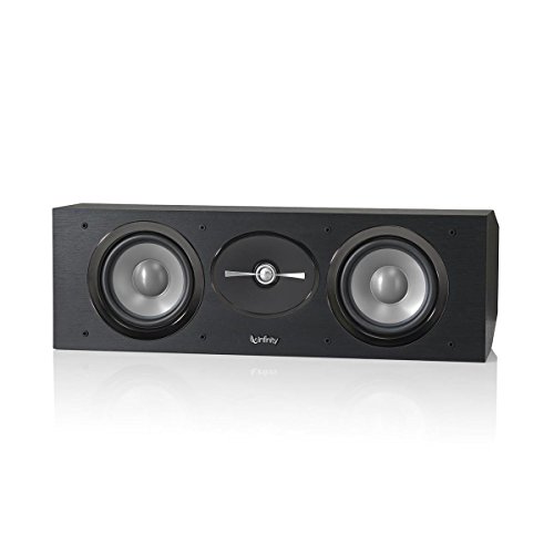 New Infinity Reference RC252 | Black 2-Way Center Speaker