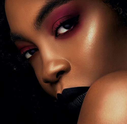DELETERIOUS, by Kuckian - Matte Black Lipstick, Brush & Diamonds - ULTRA LONG LASTING - Vegan & Cruelty Free