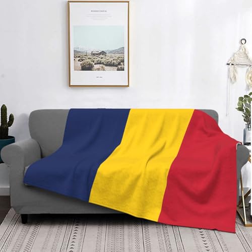 Couverture de lit imprimée Tchad EdWal en microfibre légère