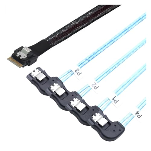 Cable adaptador PCIE Slimline S/AS 4.0 38P 100cm miniatura 3