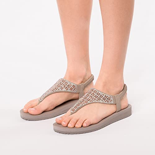 Image of Skechers Women's Meditation - Rock Crown Flip-Flops