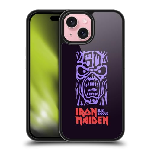 Coque Iron Maiden iPhone 15 gel pour éviter les fissures d'écran