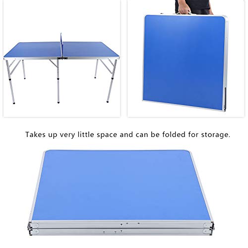 Cocoarm Foldable Table Tennis Table, Table Tennis Table, Leisure Table, Indoor Table Tennis Set, Pong Accessories with Net