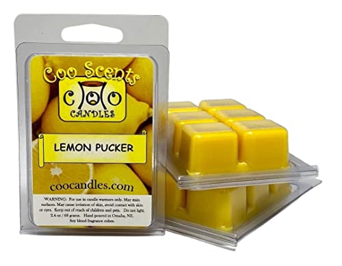 3 Pack Soy Blend Wickless Candle Bar Wax Melts - Lemon Pucker #TOP12