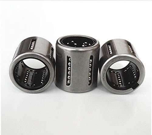 Bearings, BRDI03614 Bearings 20Pcs KH1228PP 12mm Pressing Linear Motion Ball Bearing Bushing Sliding Bearings KH1228 12x19x28mm,High Hardness and Toughness