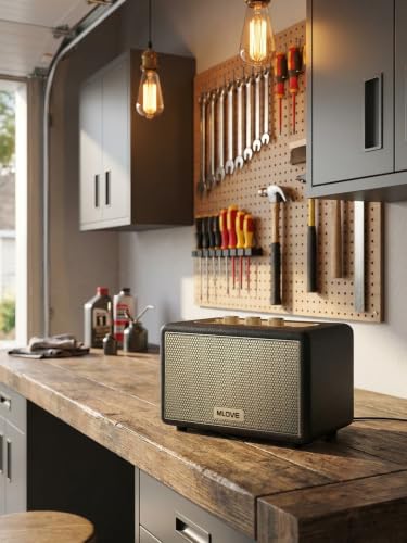 Image of MLOVE A200 Retro Bluetooth Speaker for Home